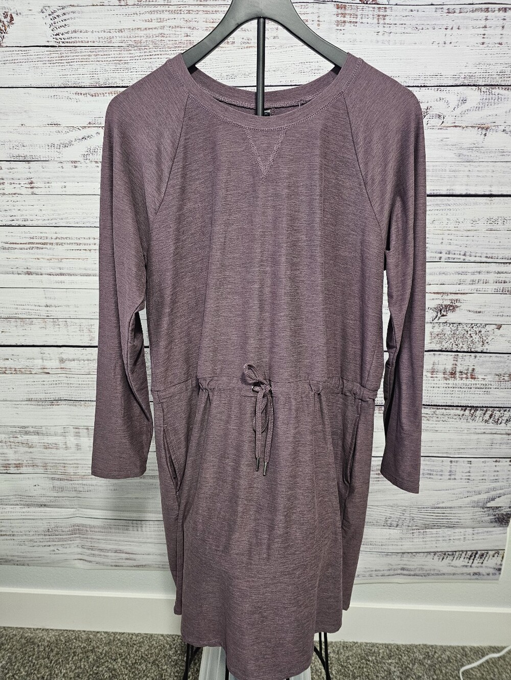 Kyodan Drawstring Dress - Dusty Purple